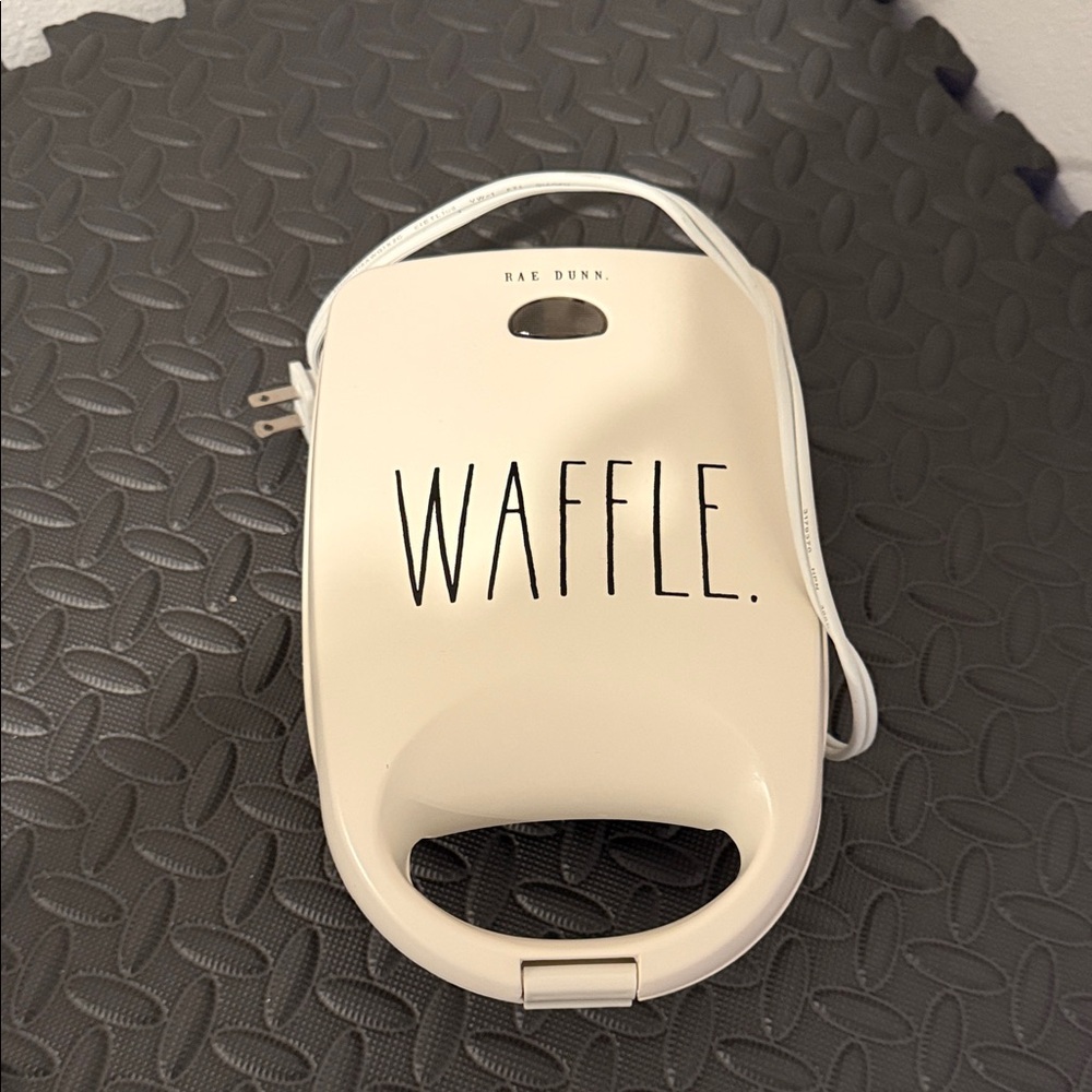 Rae Dunn Cream Waffle Maker